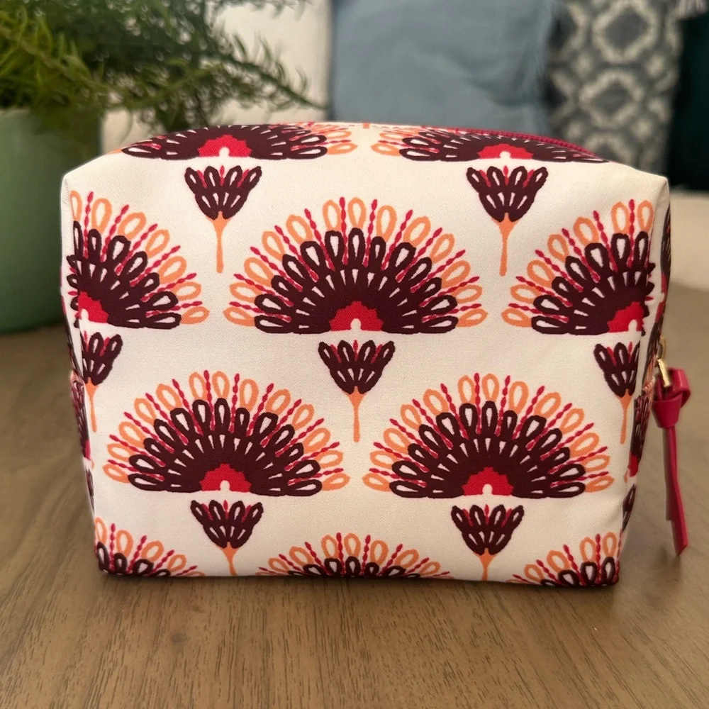 Tory Burch ‘Brigitte’ Cosmetics Bag LIKE NEW